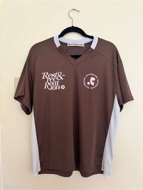 Women’s Brown Short-Sleeve Logo Shirt